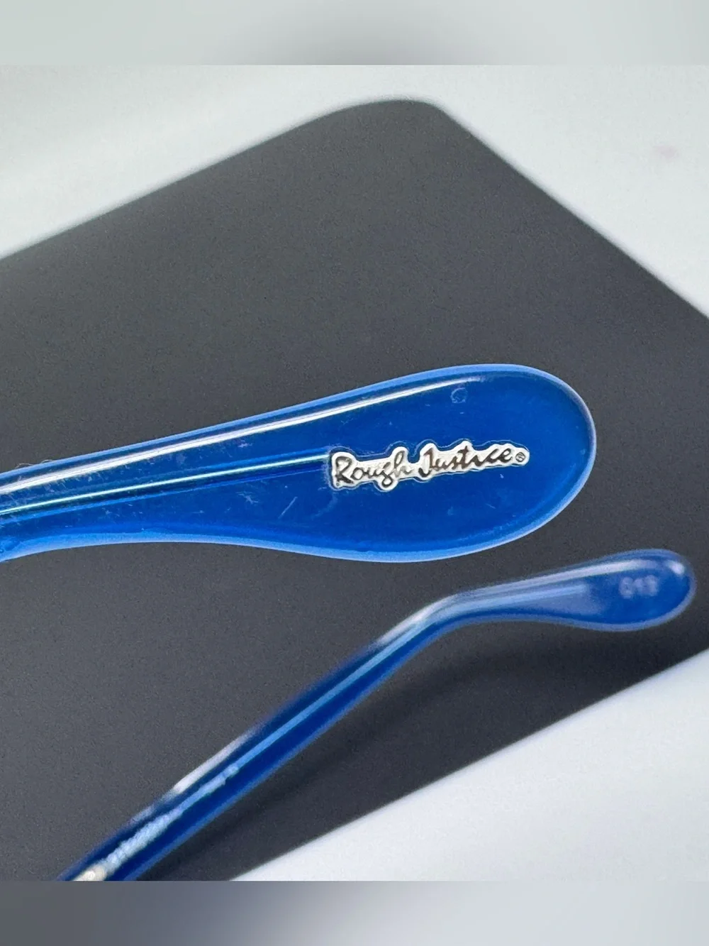 Rough Justice Eyeglasses Frames Miss Sassy 49[]21 140 blue clear
